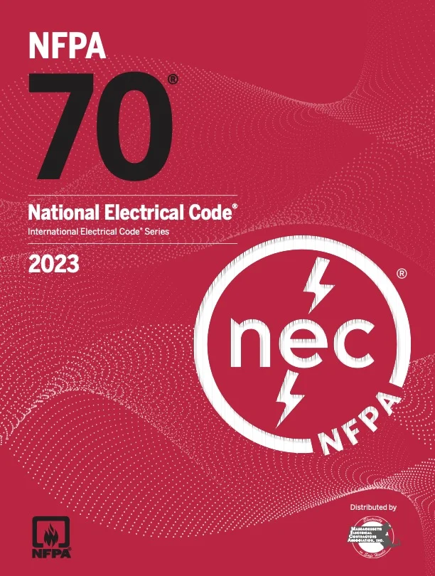 MEC 2023 Soft Cover Code Book w/ MA Amendments